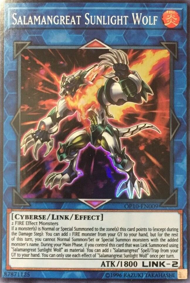 Salamangreat Sunlight Wolf card image
