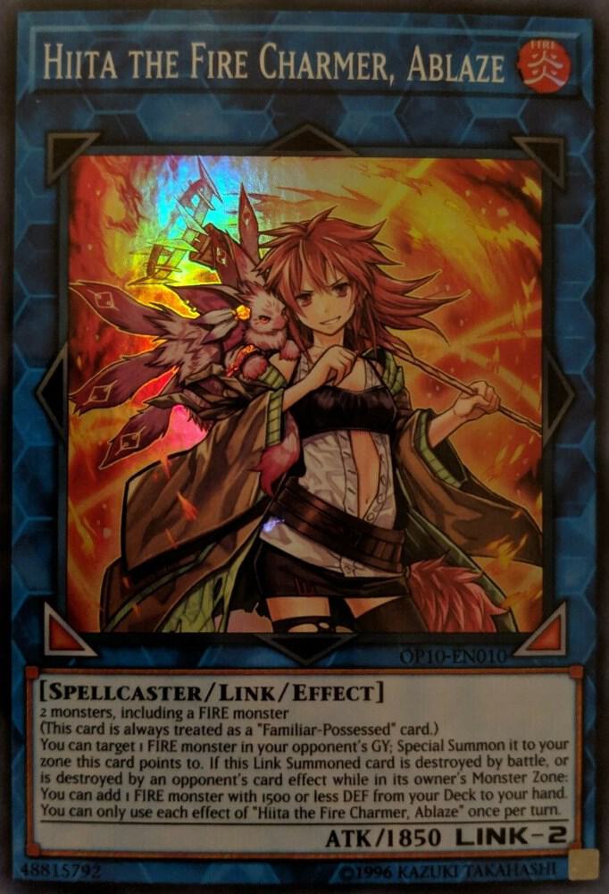 Hiita the Fire Charmer, Ablaze card image