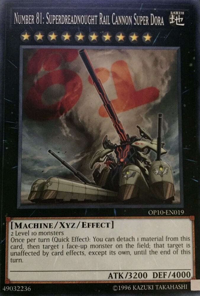 Number 81: Superdreadnought Rail Cannon Super Dora card image