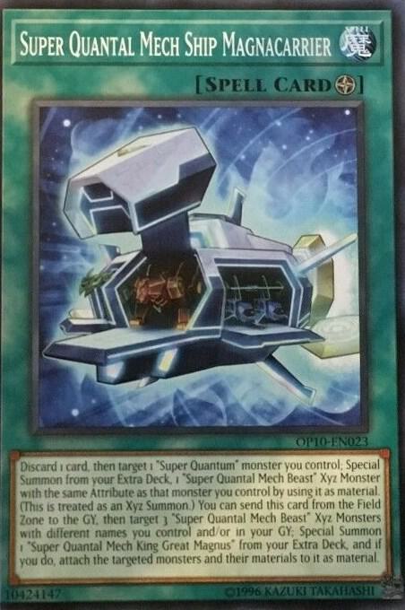 Super Quantal Mech Ship Magnacarrier card image