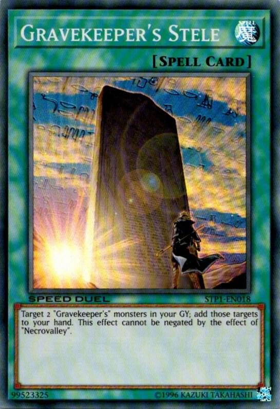 Gravekeeper's Stele card image