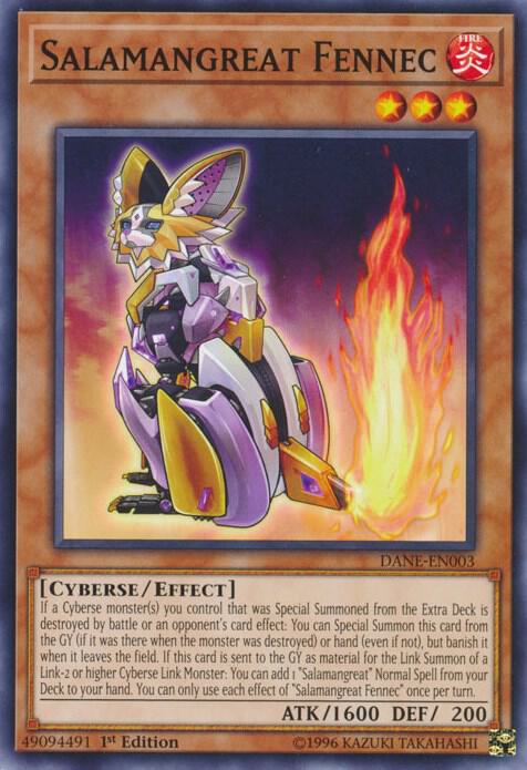 Salamangreat Fennec card image