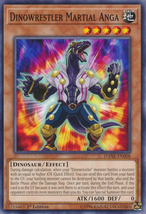 Dinowrestler Martial Anga card image