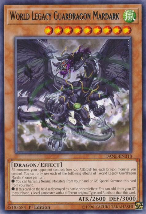 World Legacy Guardragon Mardark card image