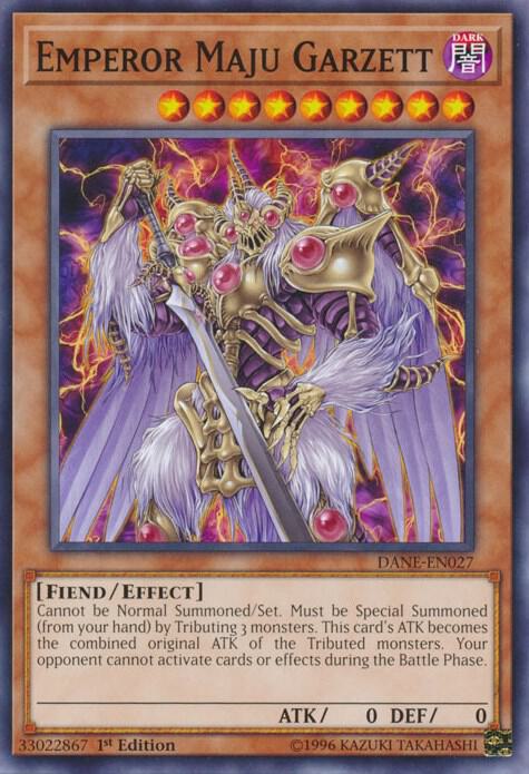 Emperor Maju Garzett card image