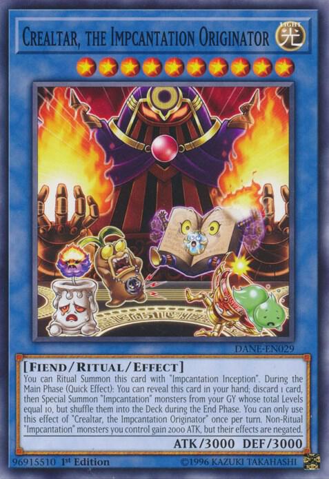 Crealtar, the Impcantation Originator card image