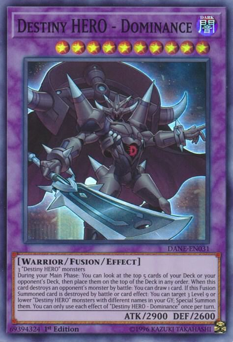 Destiny HERO - Dominance card image