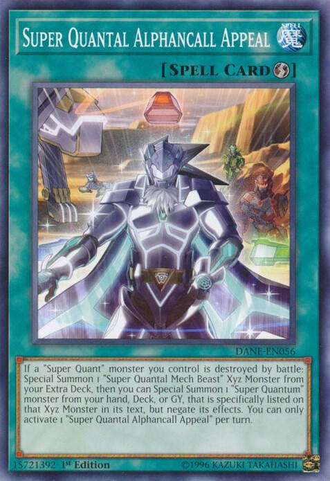 Super Quantal Alphancall Appeal card image