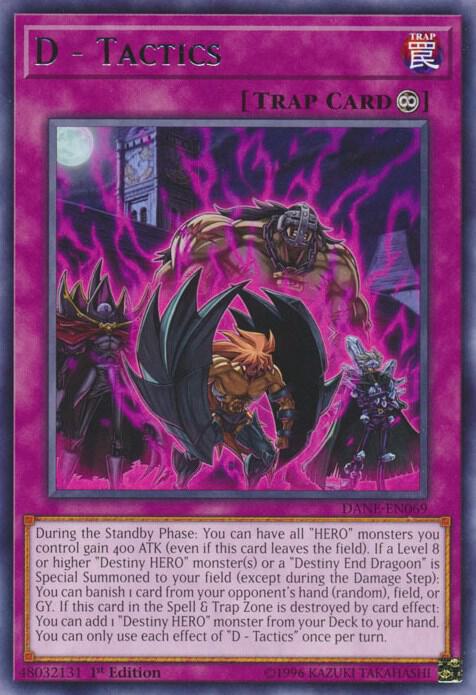 D - Tactics card image