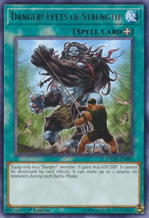 Danger! Feets of Strength! card image
