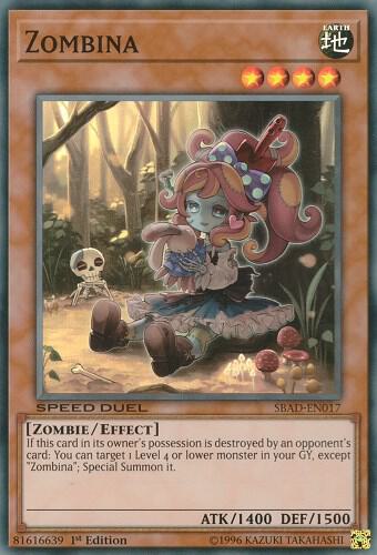 Zombina card image