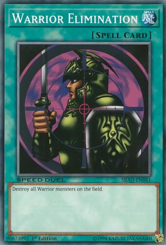 Warrior Elimination card image