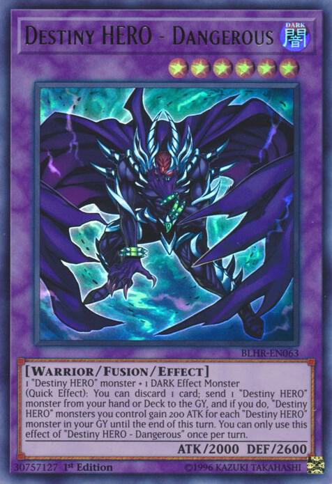 Destiny HERO - Dangerous card image