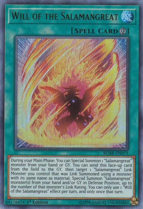 Will of the Salamangreat card image