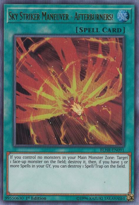 Sky Striker Maneuver - Afterburners! card image