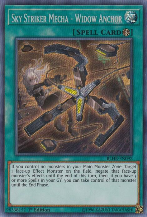 Sky Striker Mecha - Widow Anchor card image