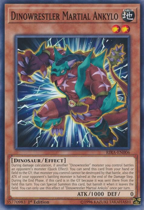 Dinowrestler Martial Ankylo card image