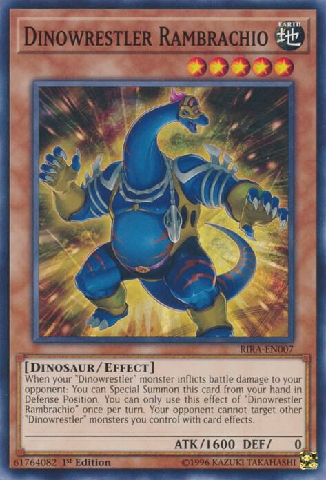 Dinowrestler Rambrachio card image