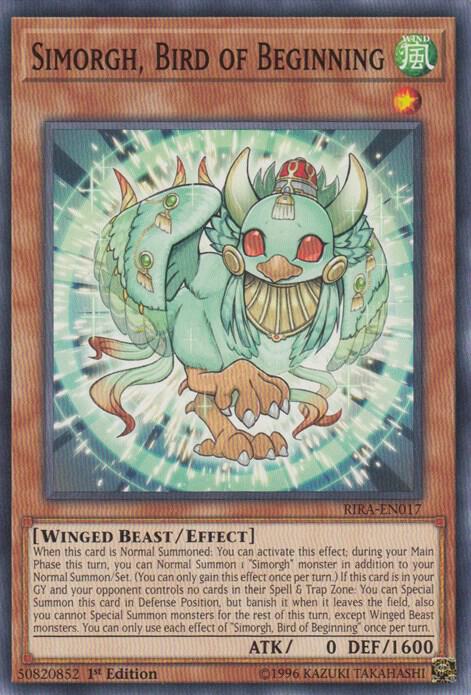 Simorgh, Bird of Beginning card image