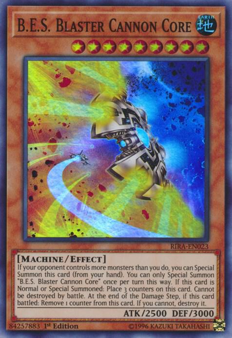 B.E.S. Blaster Cannon Core card image