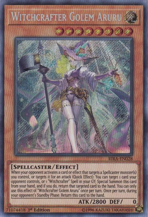 Witchcrafter Golem Aruru card image