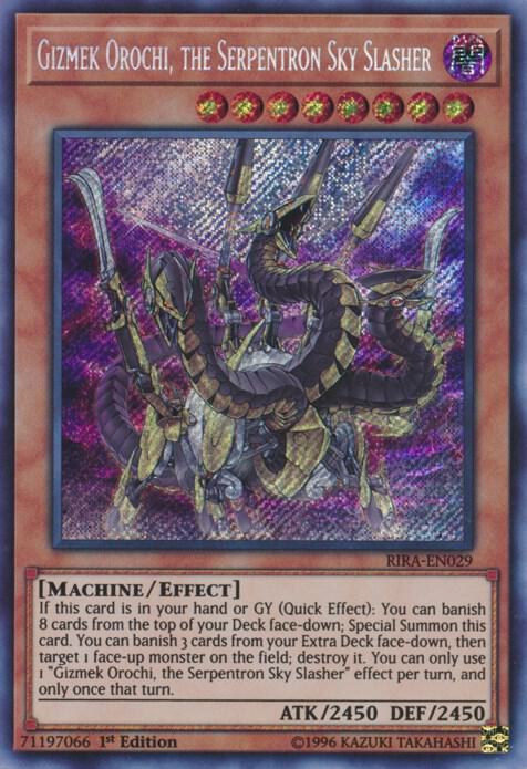 Gizmek Orochi, the Serpentron Sky Slasher card image