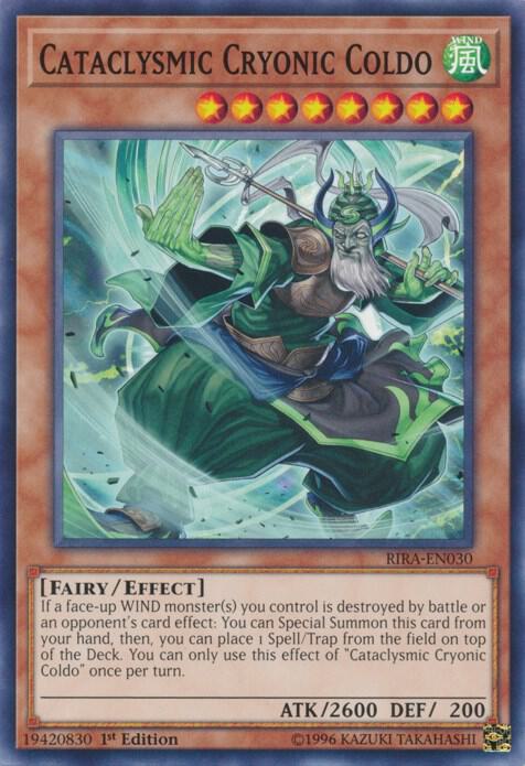 Cataclysmic Cryonic Coldo card image