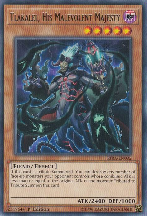 Tlakalel, His Malevolent Majesty card image