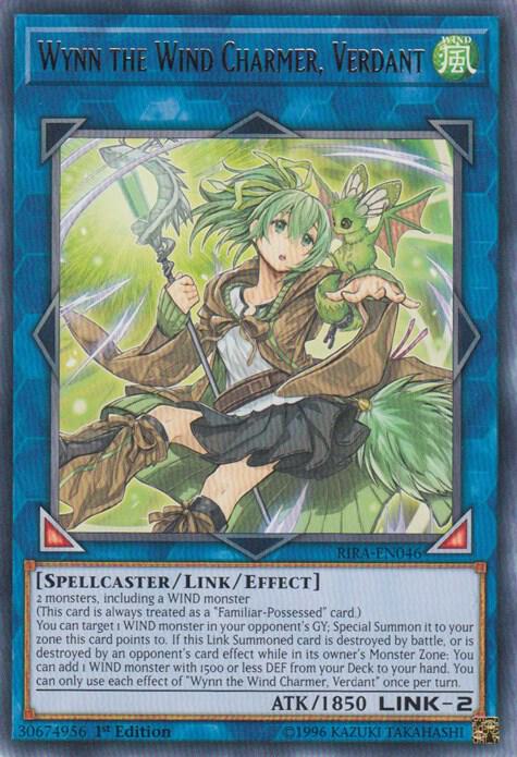 Wynn the Wind Charmer, Verdant card image