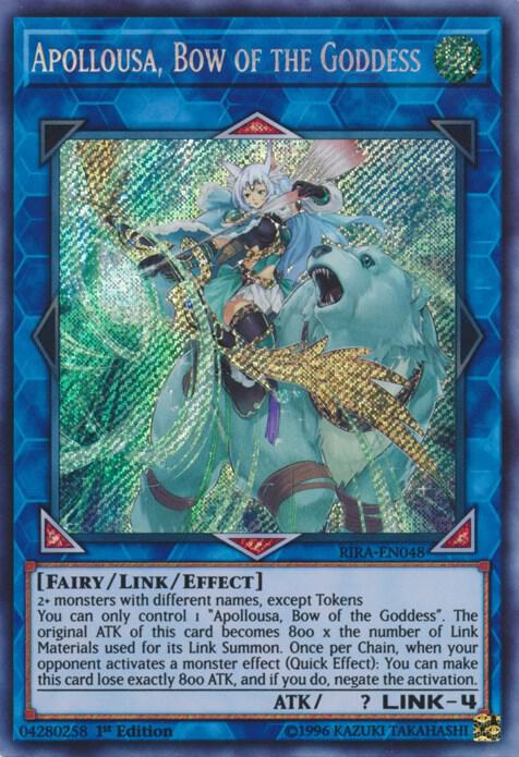 Apollousa, Bow of the Goddess card image