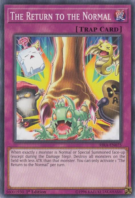 The Return to the Normal card image