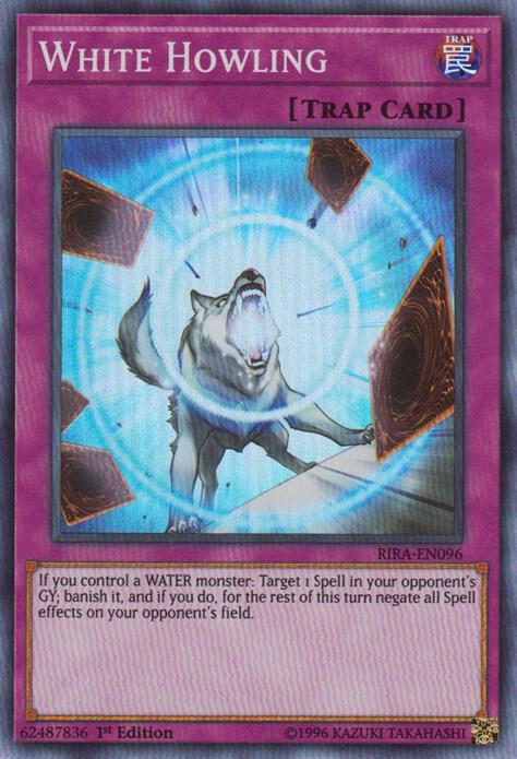 White Howling card image