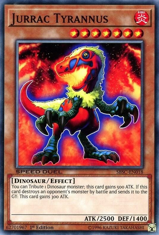Jurrac Tyrannus card image