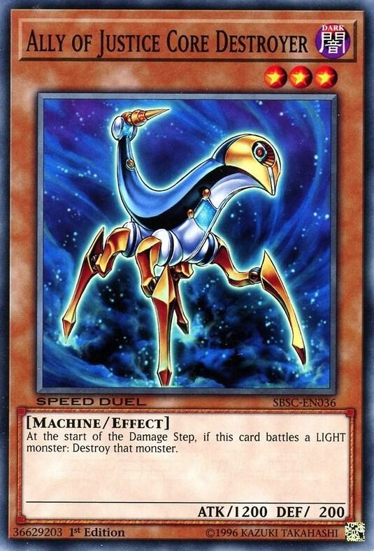 Ally of Justice Core Destroyer card image