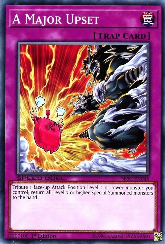 A Major Upset card image