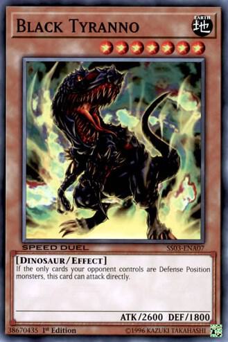 Black Tyranno card image