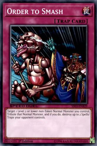 Order to Smash card image