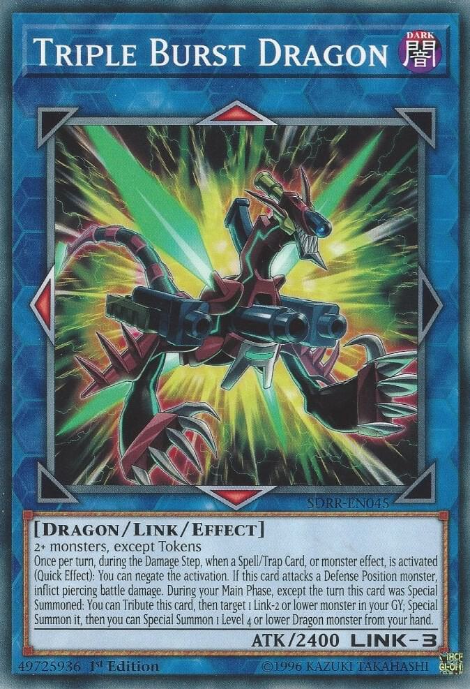 Triple Burst Dragon card image