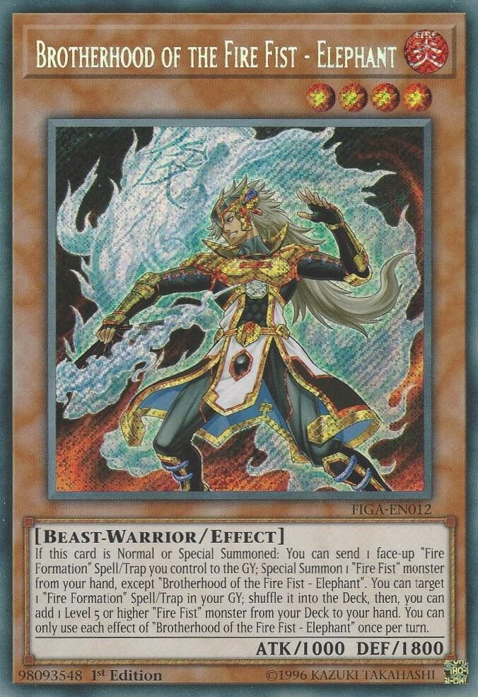Brotherhood of the Fire Fist - Elephant card image