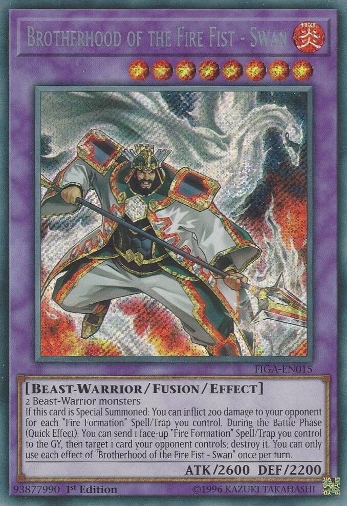 Brotherhood of the Fire Fist - Swan card image