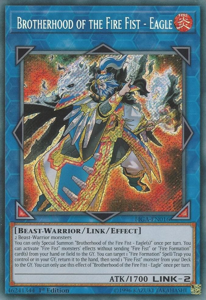 Brotherhood of the Fire Fist - Eagle card image