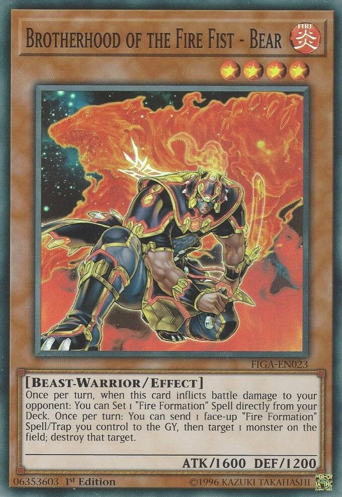 Brotherhood of the Fire Fist - Bear card image