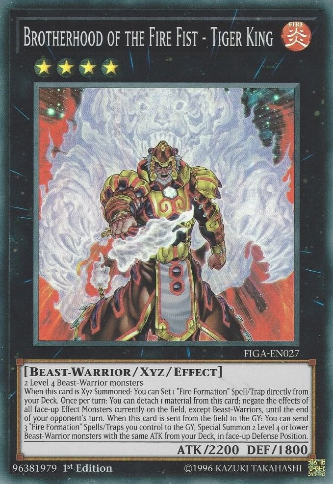 Brotherhood of the Fire Fist - Tiger King card image