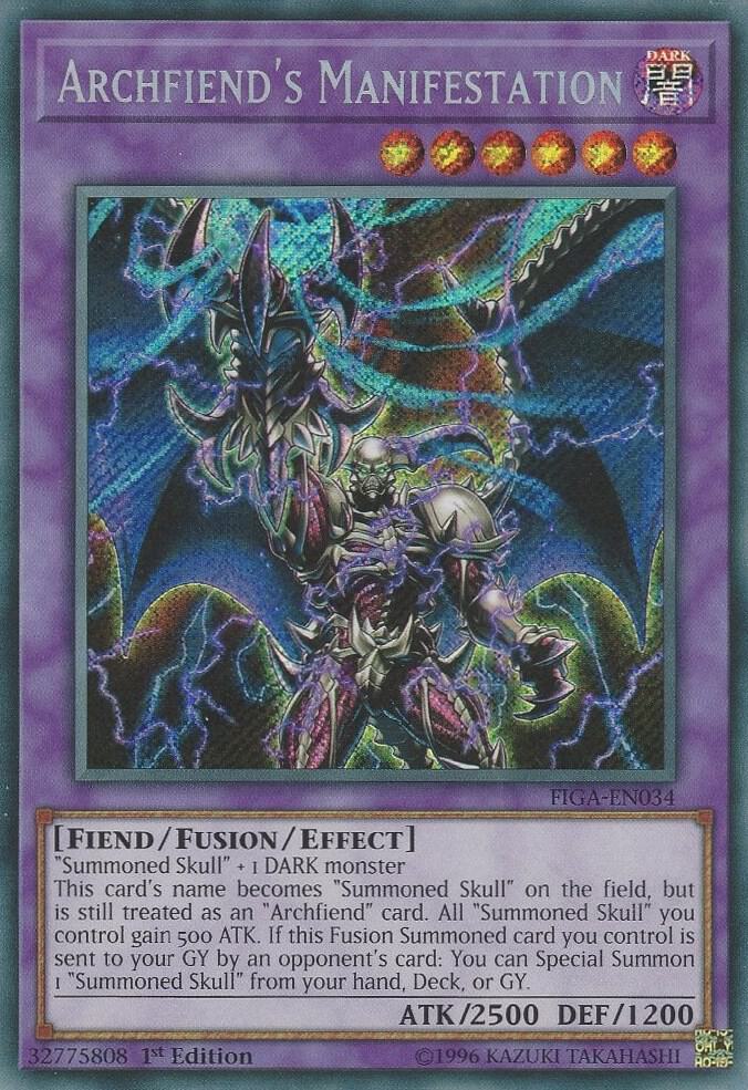 Archfiend's Manifestation card image