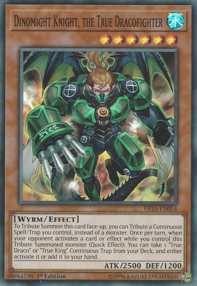 Dinomight Knight, the True Dracofighter card image