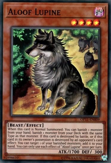 Aloof Lupine card image