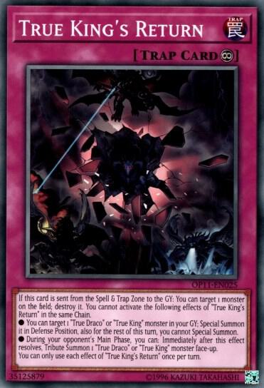 True King's Return card image