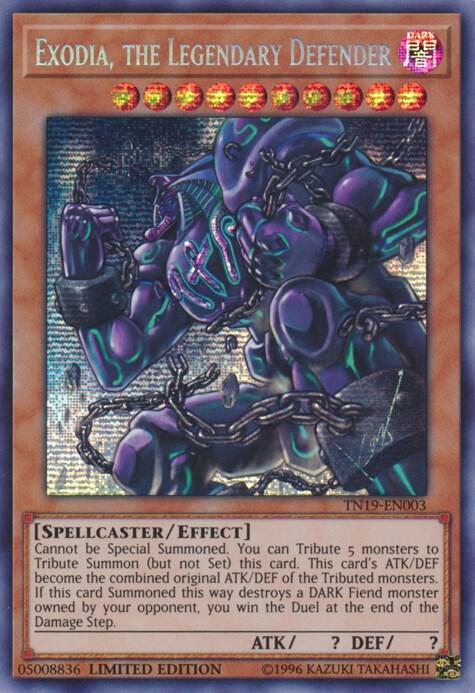 Exodia, the Legendary Defender card image