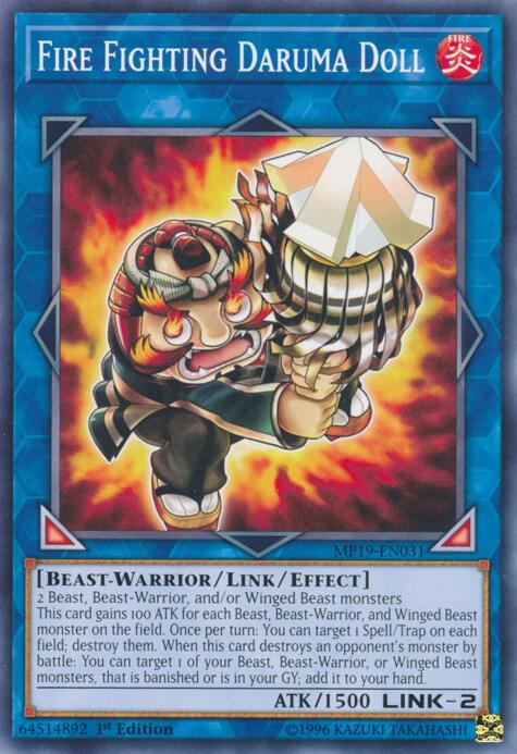 Fire Fighting Daruma Doll card image