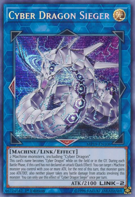 Cyber Dragon Sieger card image